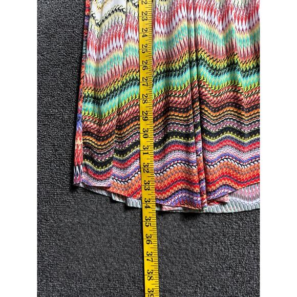 T Bags Los Angeles Venezia Mini Dress Womens Size XS Multicolor Geometric Boho - Picture 6 of 7